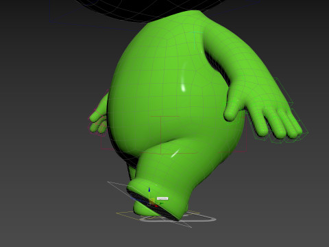 Character171 Rigged Alien 3D 모델