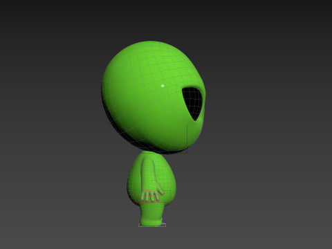 Character171 Rigged Alien 3D 모델