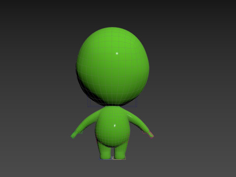 Character171 Rigged Alien 3D 모델