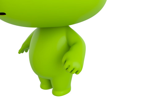Character172 Rigged Frog 3D Model