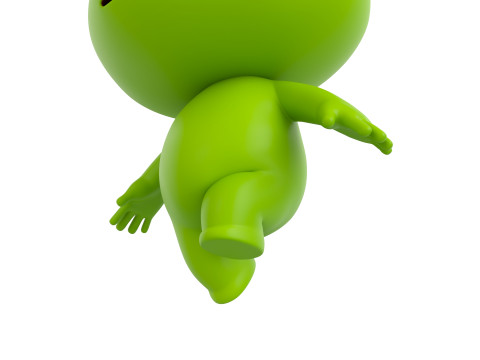 Character172 Rigged Frog 3D Model