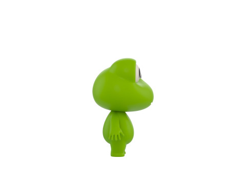 Character172 Rigged Frog 3D Model