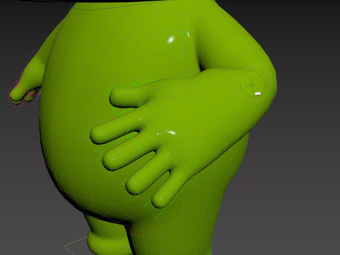 Character172 Rigged Frog 3D Model