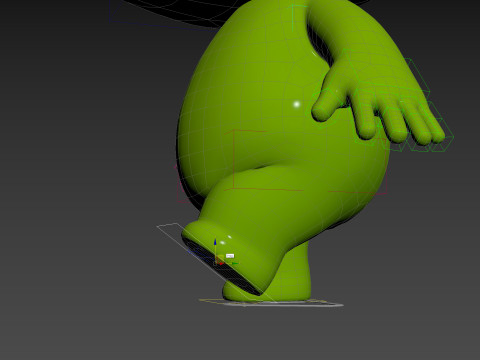 Character172 Rigged Frog 3D Model