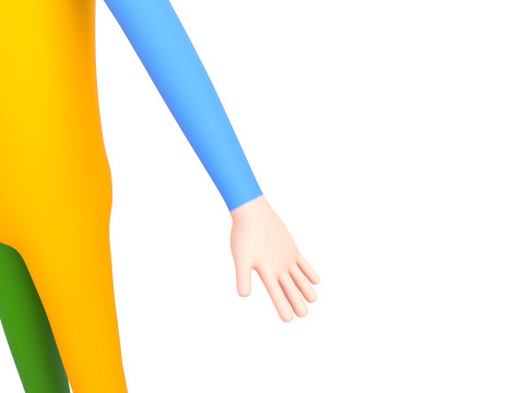 Character173 Rigged Clown Model 3D