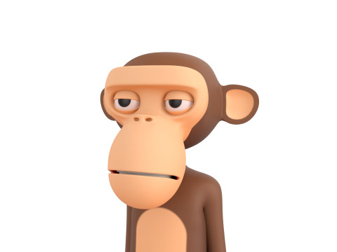 Character174 Rigged Monkey 3D Model