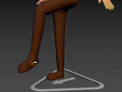 Character174 Rigged Monkey 3D Model