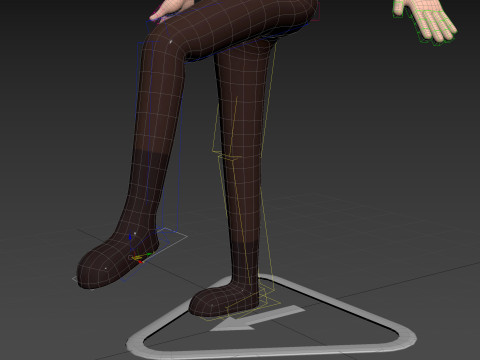 Character176 Rigged Cowboy 3D 模型