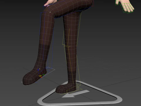 Character176 Rigged Cowboy 3D Model
