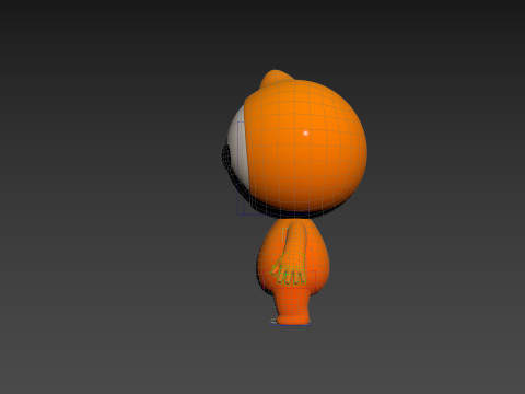 Character177 Rigged Mascot Model 3D