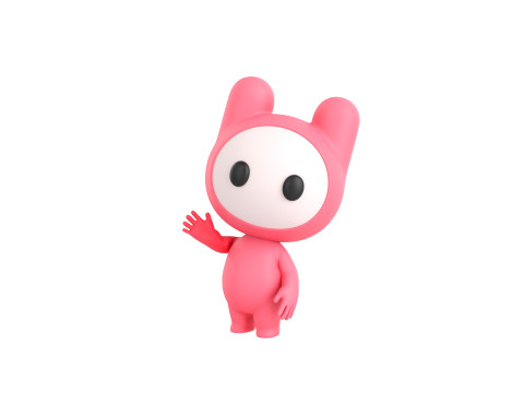 Character178 Rigged Mascot 3D Model