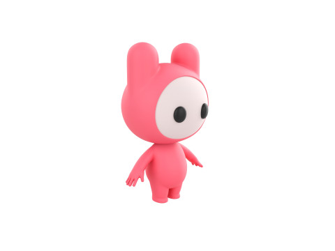 Character178 Rigged Mascot 3D Model