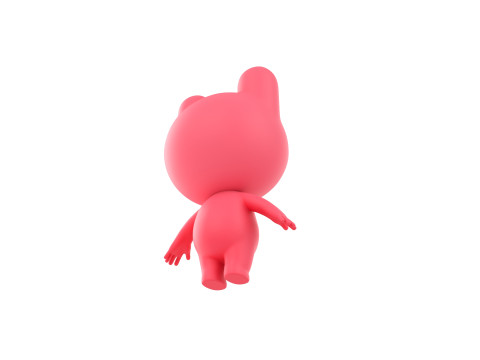 Character178 Rigged Mascot 3D Model