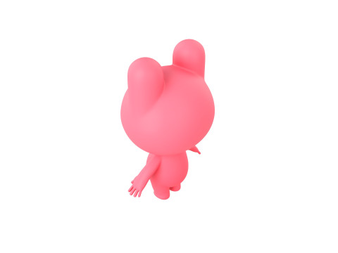 Character178 Rigged Mascot 3D Model