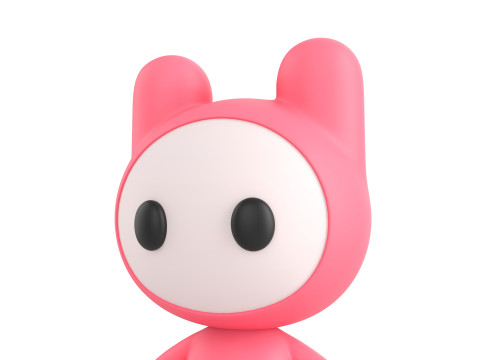 Character178 Rigged Mascot 3D Model