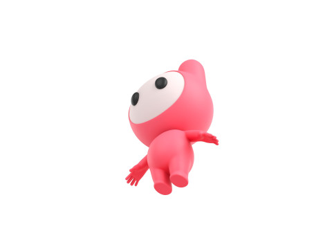 Character178 Rigged Mascot 3D Model