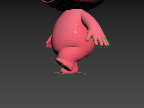 Character178 Rigged Mascot 3D Model
