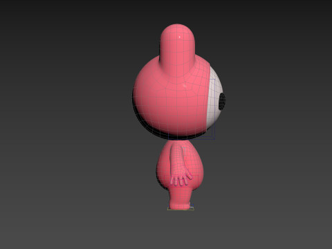 Character178 Rigged Mascot 3D Model