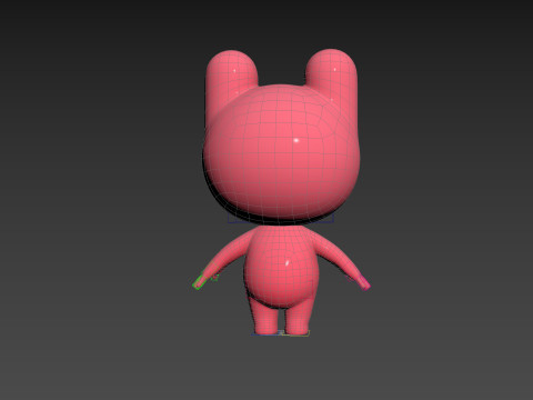 Character178 Rigged Mascot 3D Model