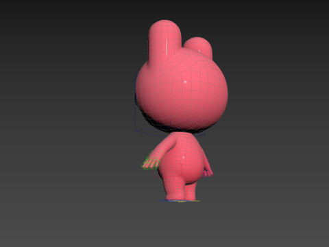 Character178 Rigged Mascot 3D Model