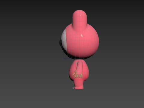 Character178 Rigged Mascot 3D Model