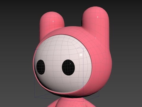 Character178 Rigged Mascot 3D Model