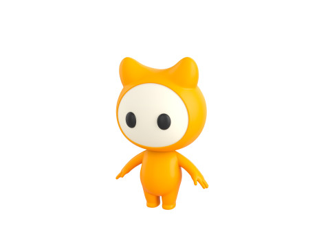 Character179 Rigged Mascot 3Dモデル