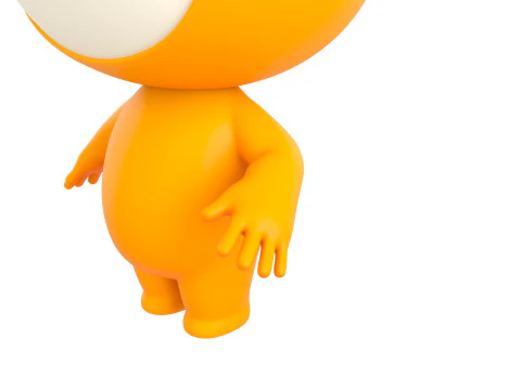 Character179 Rigged Mascot 3D Model