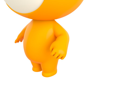 Character179 Rigged Mascot 3Dモデル
