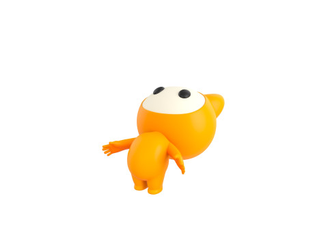 Character179 Rigged Mascot 3Dモデル