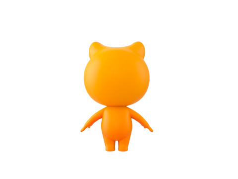 Character179 Rigged Mascot 3Dモデル