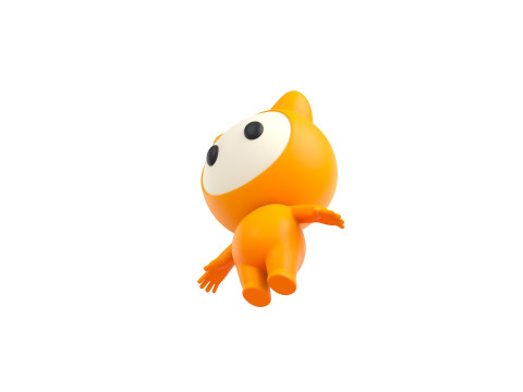 Character179 Rigged Mascot 3Dモデル