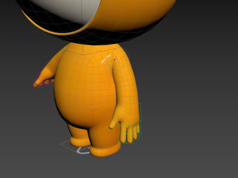 Character179 Rigged Mascot 3Dモデル