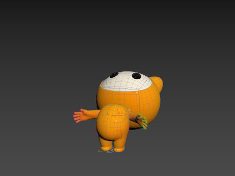Character179 Rigged Mascot 3Dモデル