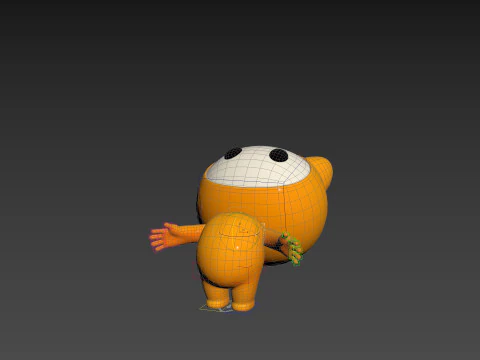 Character179 Rigged Mascot 3D Model