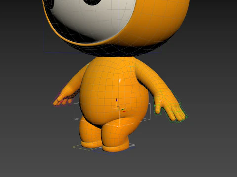 Character179 Rigged Mascot 3D Model