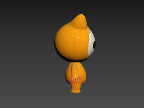 Character179 Rigged Mascot 3D Model