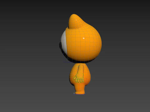 Character179 Rigged Mascot 3D Model