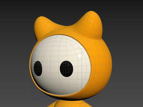 Character179 Rigged Mascot 3D Model
