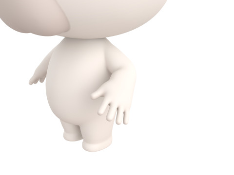 Character180 Rigged Polar Bear Model 3D