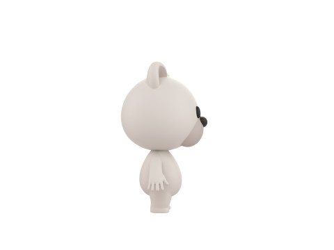 Character180 Rigged Polar Bear Model 3D