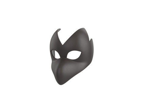 Prop082 Bird Mask 3D 모델