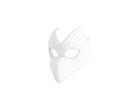 Prop082 Bird Mask Modelo 3D