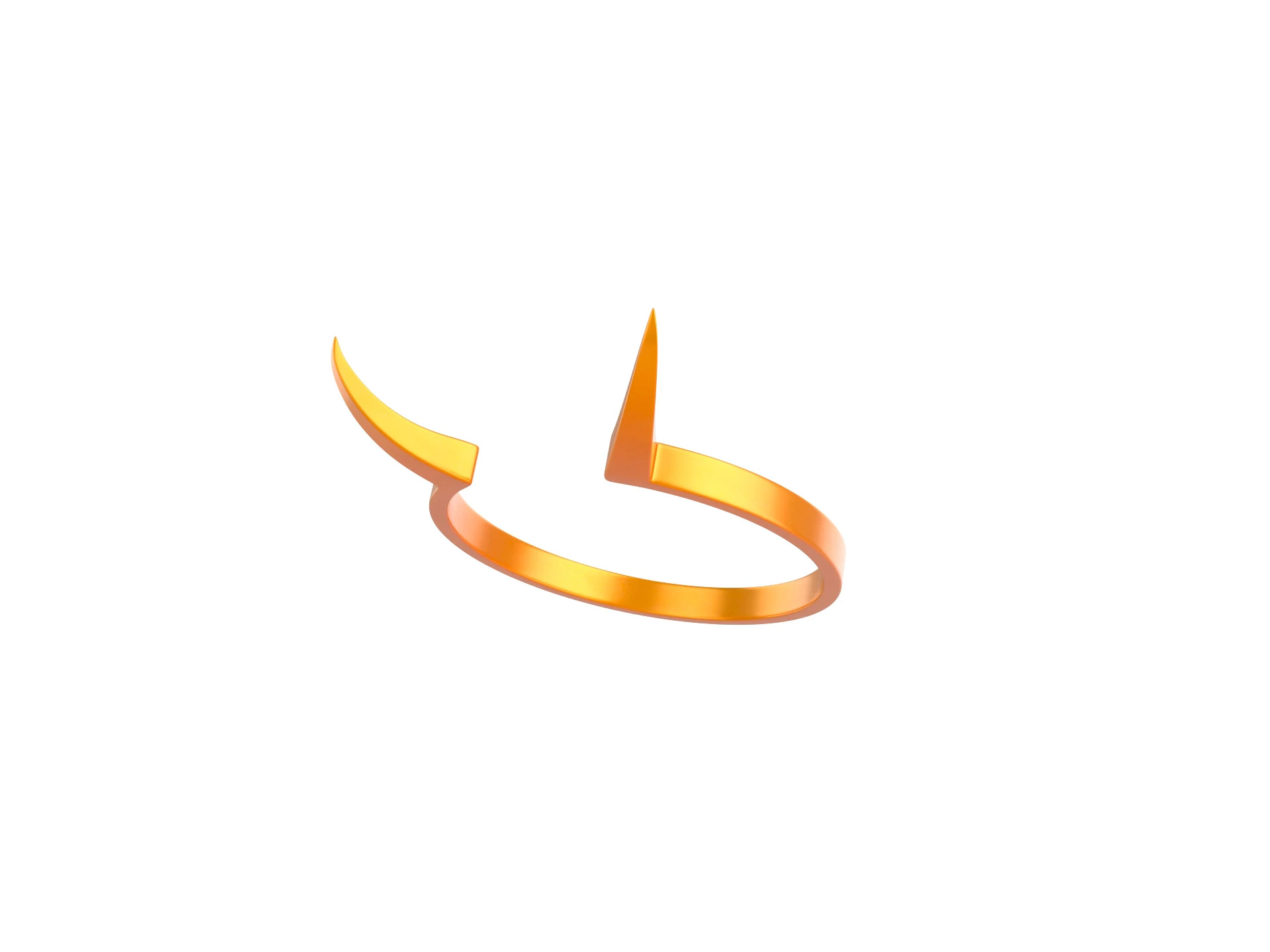 Prop083 Horn Crown 3D Model .c4d .max .obj .3ds .fbx .stl .blend 