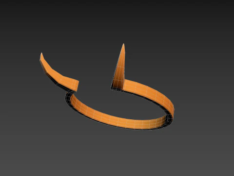 Prop083 Horn Crown 3D Model