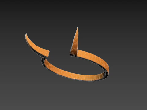 Prop083 Horn Crown 3D Model