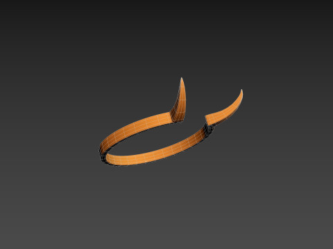 Prop083 Horn Crown 3D Модель
