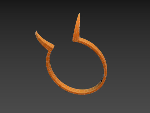 Prop083 Horn Crown 3D Модель