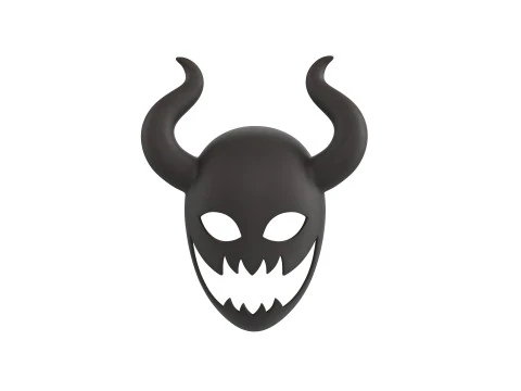 Prop084 Devil Mask 3D Model