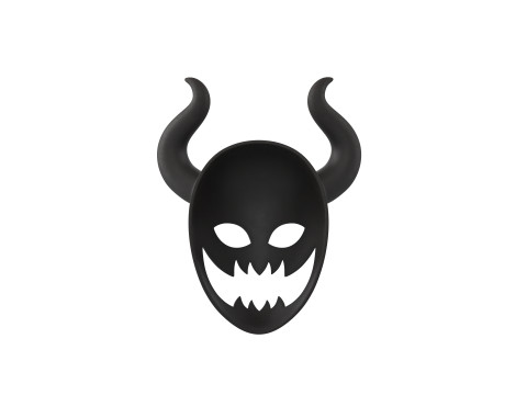 Prop084 Devil Mask 3D मॉडल
